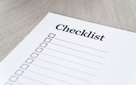 blank checklist