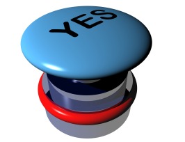 yes button